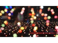 河北懷來(lái)縣安營(yíng)堡村九曲黃河燈為節(jié)日添彩