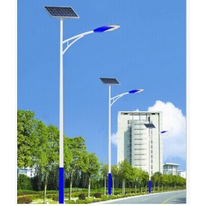 新農(nóng)村建設(shè)LED太陽(yáng)能路燈6米7米8米鋰電池道路照明改造