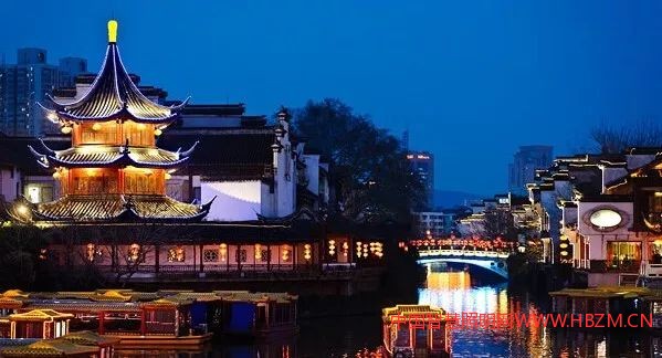 秦淮河的粼粼波光&mdash;&mdash;南京