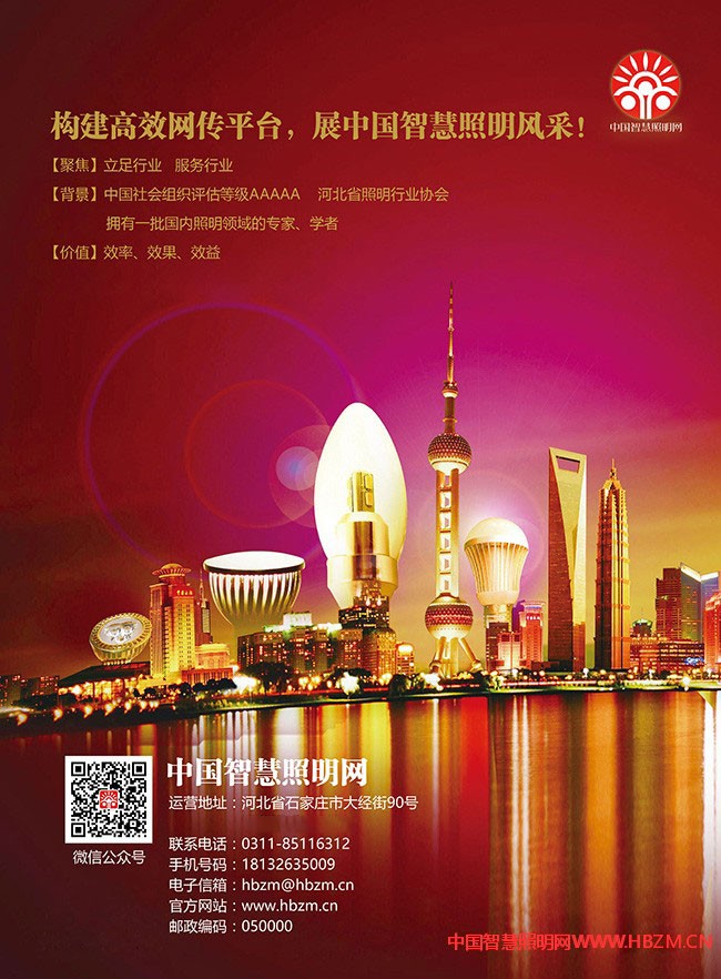  中國智慧照明網(wǎng)宣傳彩頁
