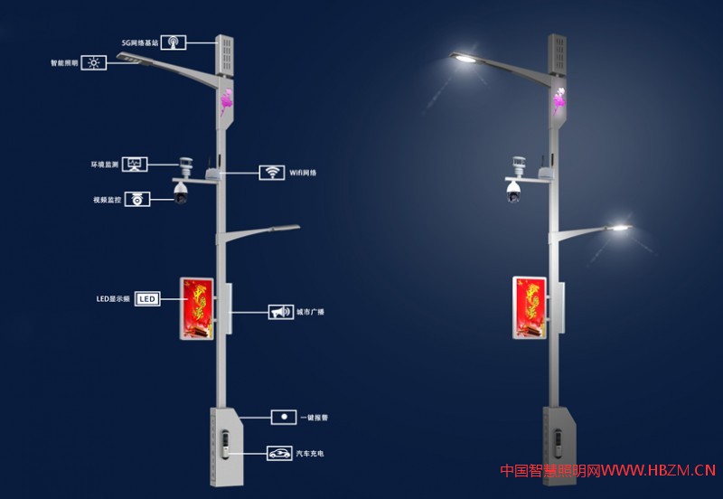 多功能智慧燈桿